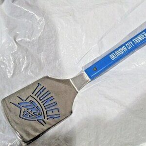 NBA Oklahoma City Thunder Blue Handle Sportula Grilling Spatula by YouTheFan